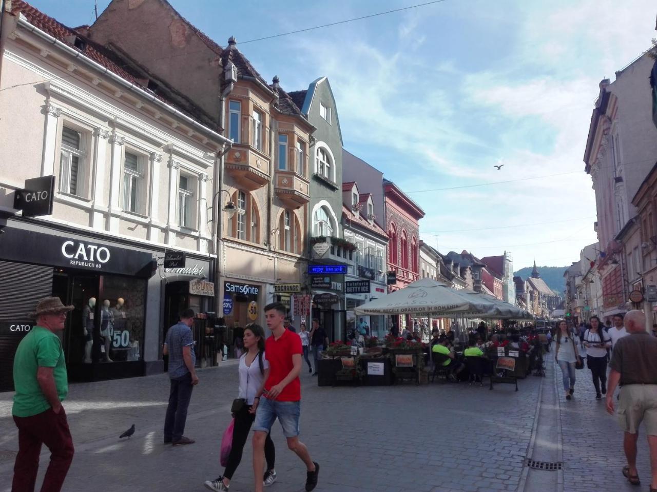 Ferienwohnung Cozy Republicii Brașov Exterior foto
